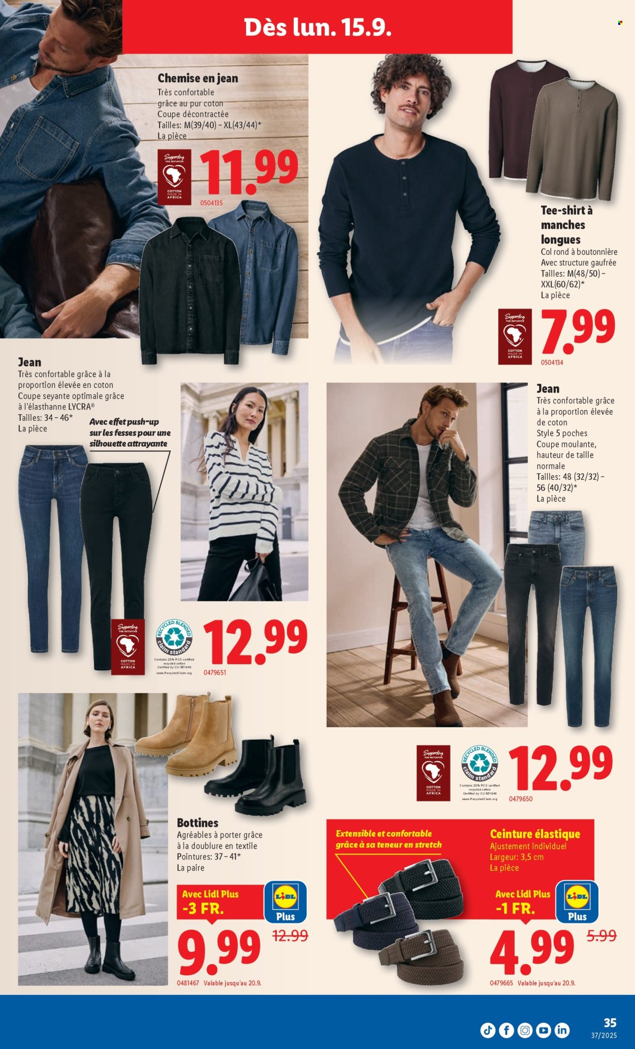 Catalogue Lidl - 11.9.2025 - 19.9.2025. Page 35. Page 35