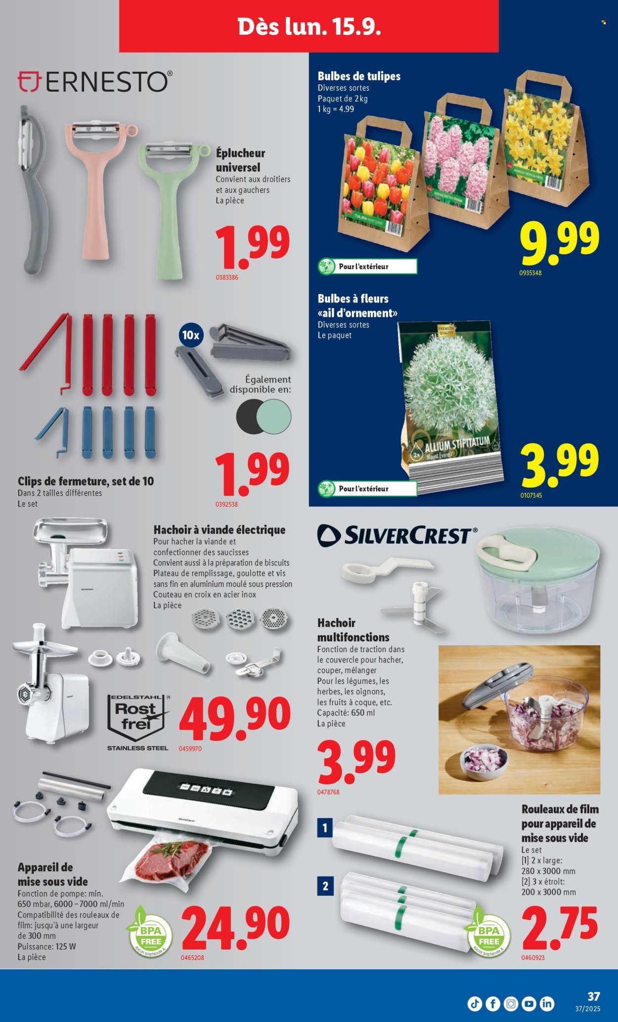 Catalogue Lidl - 11.9.2025 - 19.9.2025. Page 37. Page 37