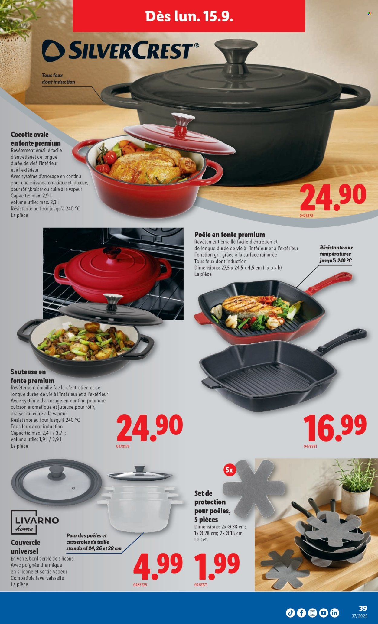 Catalogue Lidl - 11.9.2025 - 19.9.2025. Page 39. Page 39