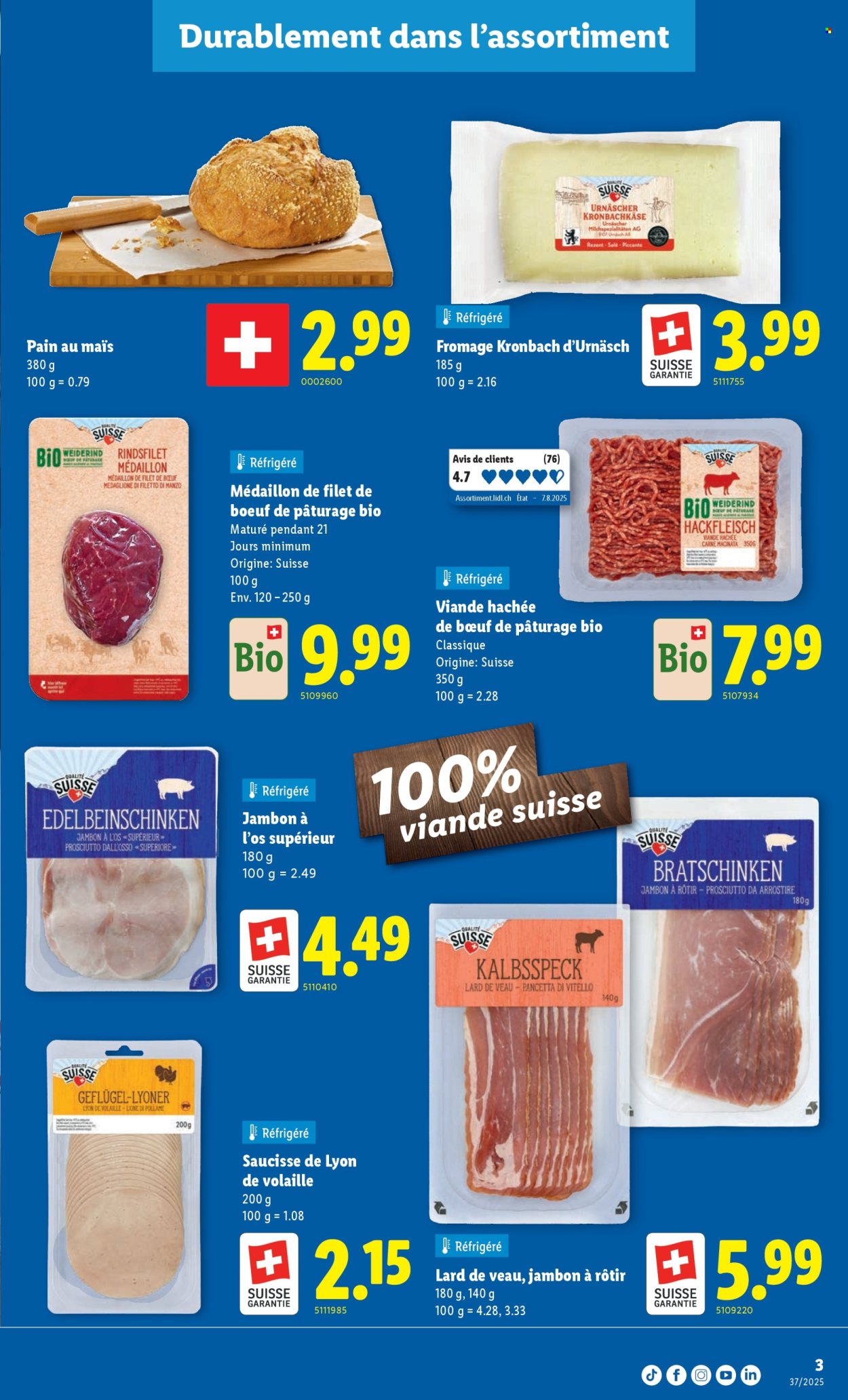 Catalogue Lidl - 11.9.2025 - 17.9.2025. Page 3. Page 3