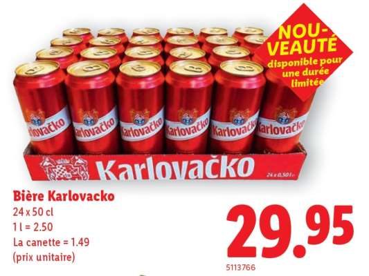 Bière Karlovacko