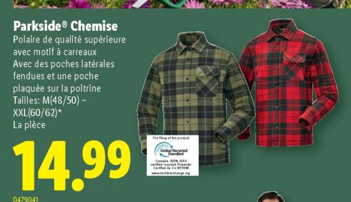 Parkside® Chemise
