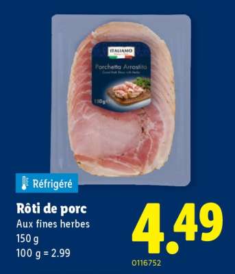Rôti de porc