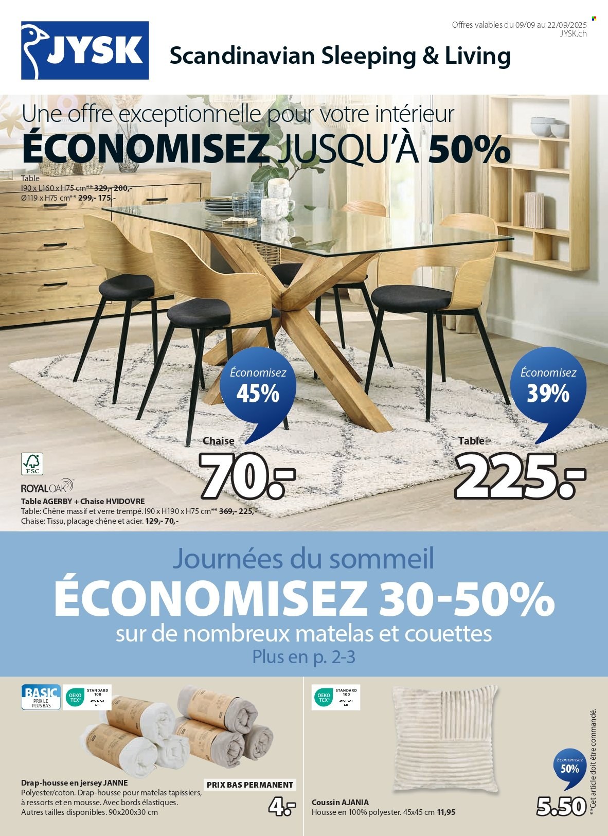 Catalogue JYSK - 9.9.2025 - 22.9.2025. Page 1. Page 1