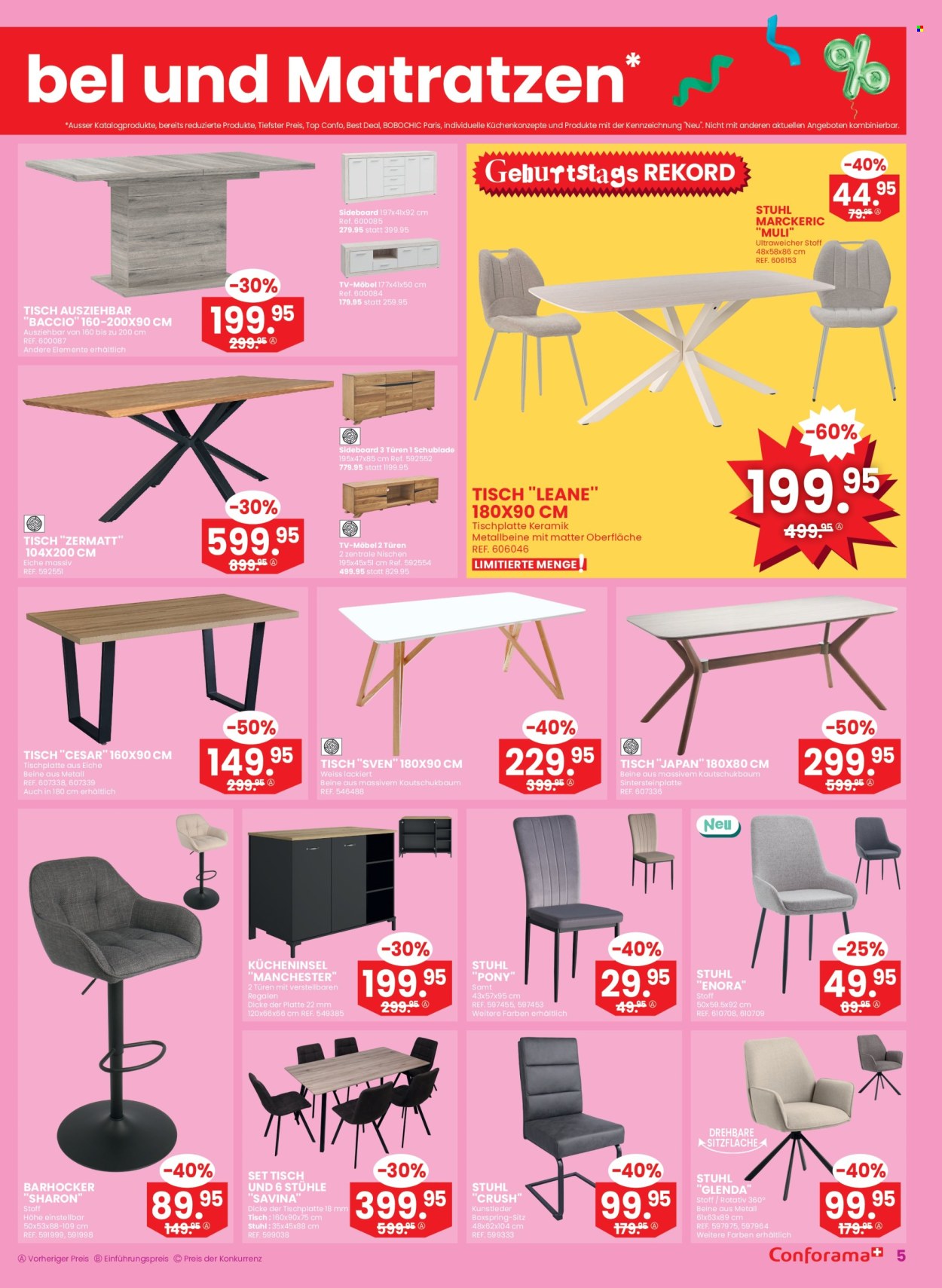 Catalogue Conforama - 10.9.2025 - 23.9.2025. Page 5. Page 5