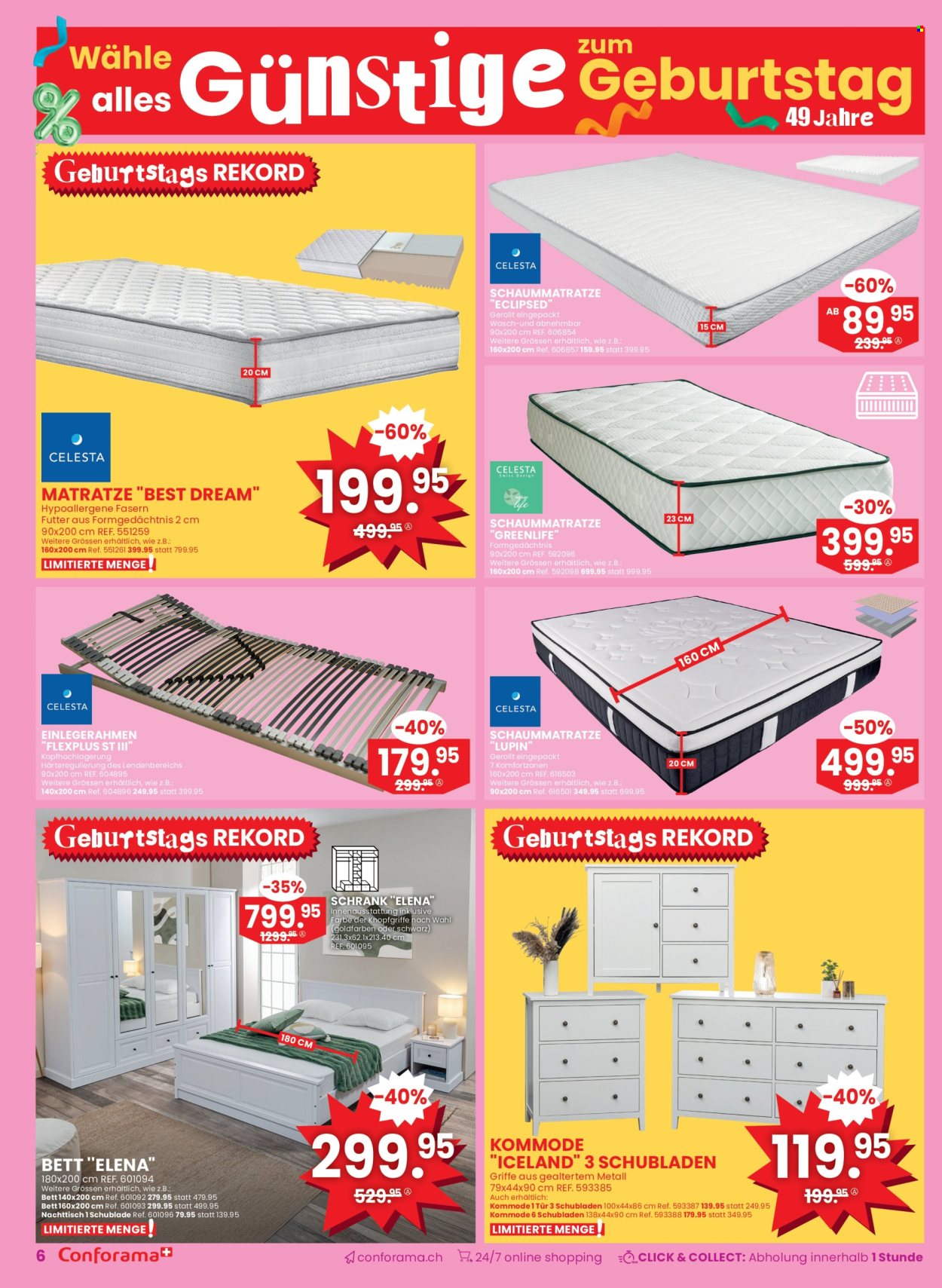 Catalogue Conforama - 10.9.2025 - 23.9.2025. Page 6. Page 6