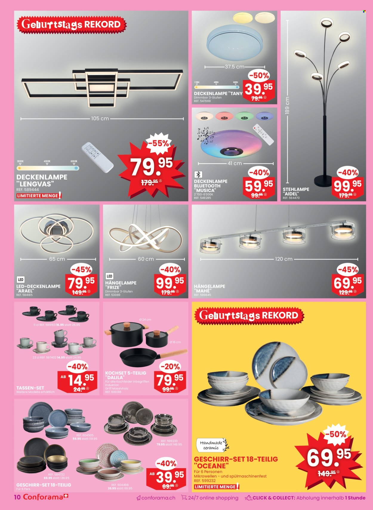 Catalogue Conforama - 10.9.2025 - 23.9.2025. Page 10. Page 10