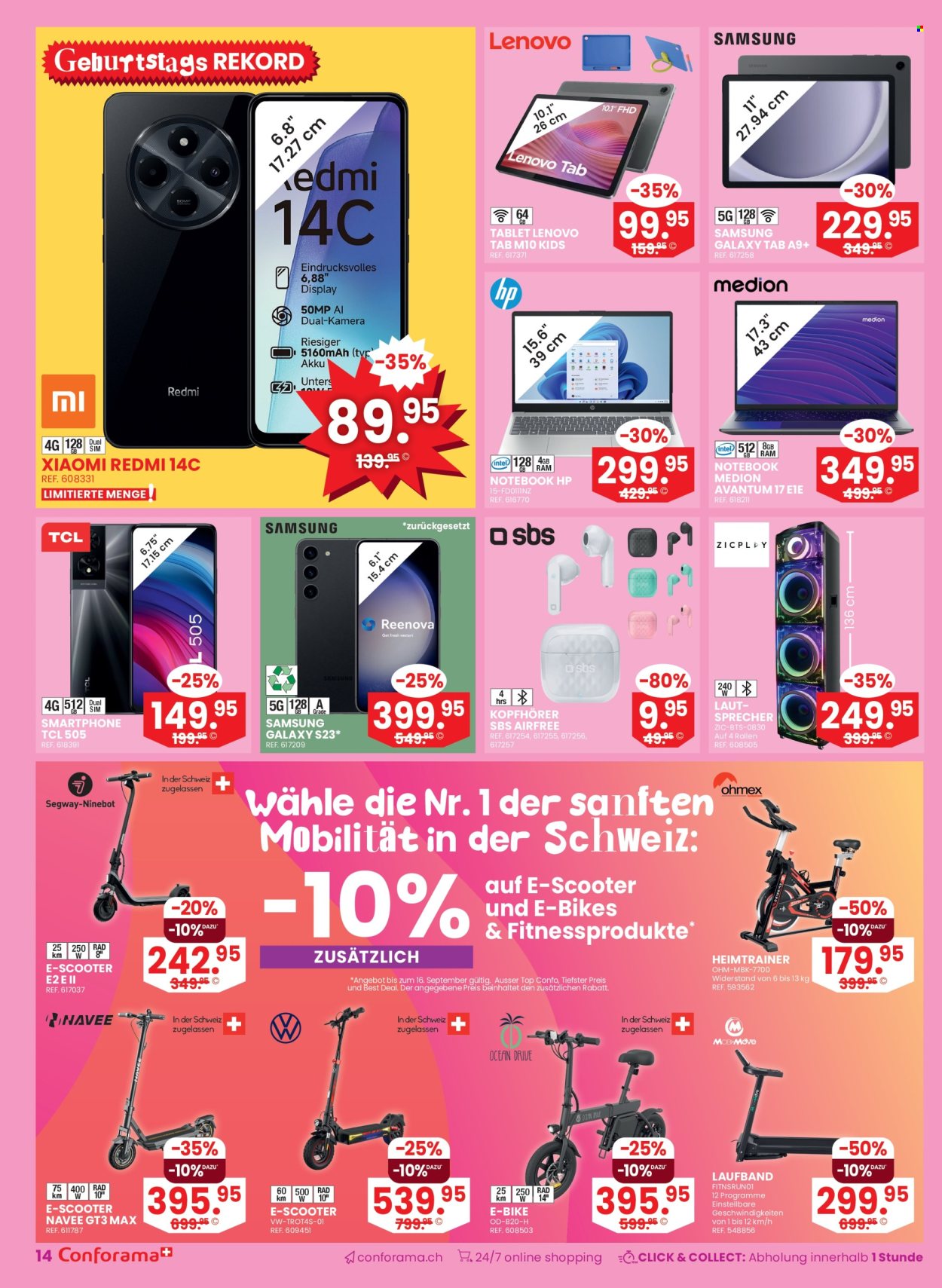 Catalogue Conforama - 10.9.2025 - 23.9.2025. Page 14. Page 14