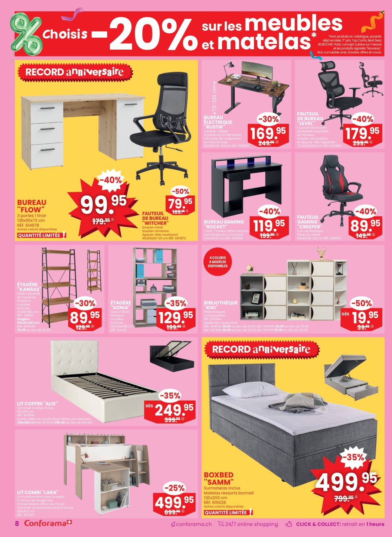 Catalogue Conforama - 10.9.2025 - 23.9.2025. Page 8. Page 8