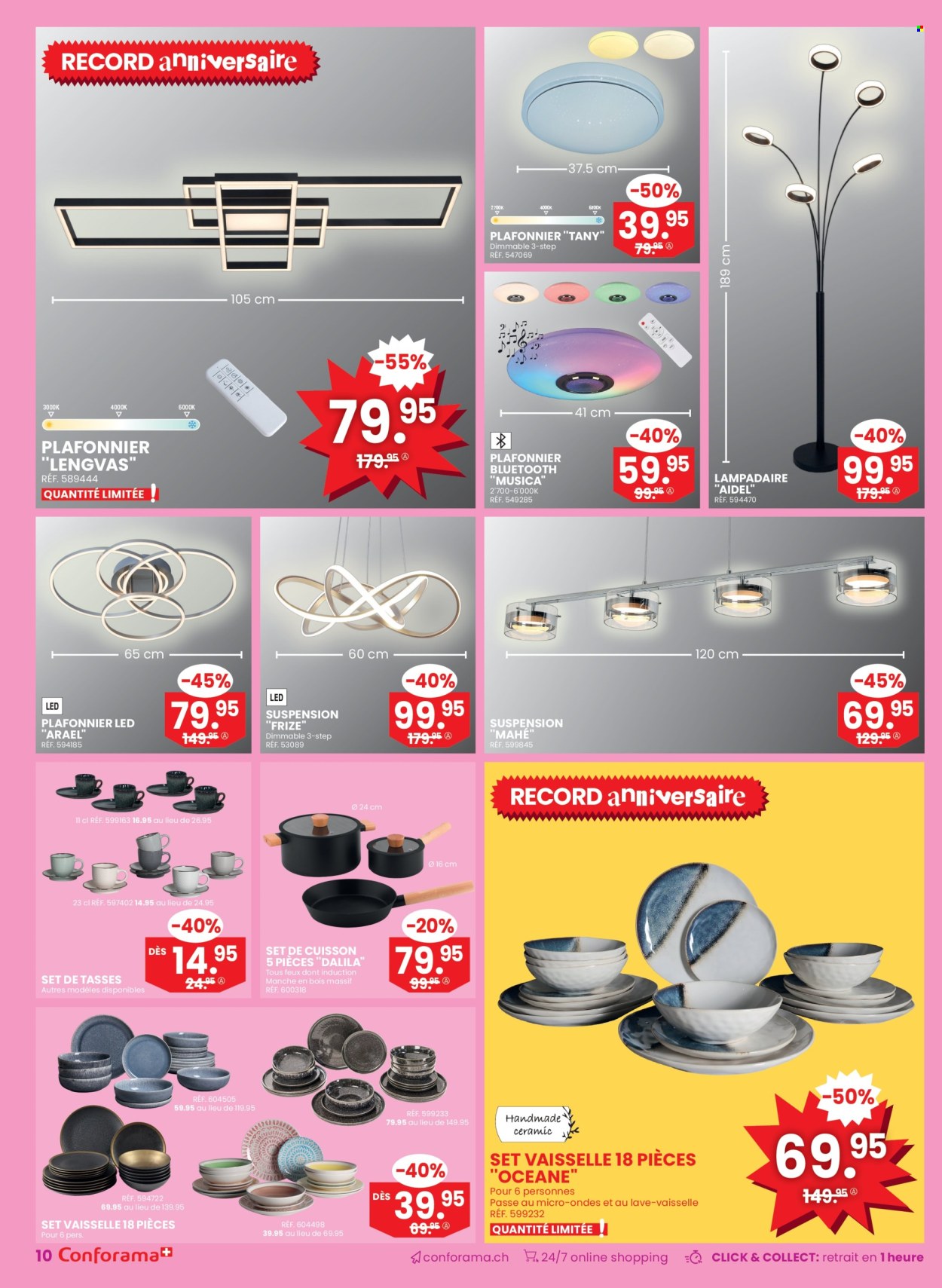 Catalogue Conforama - 10.9.2025 - 23.9.2025. Page 10. Page 10