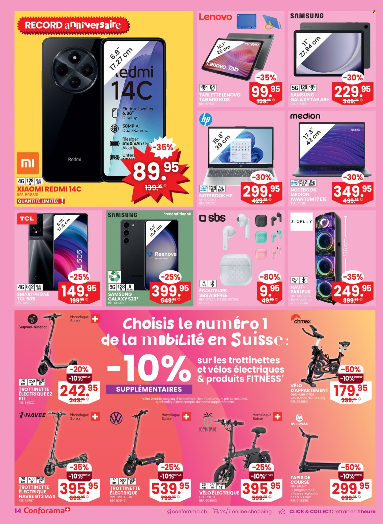 Catalogue Conforama - 10.9.2025 - 23.9.2025. Page 14. Page 14