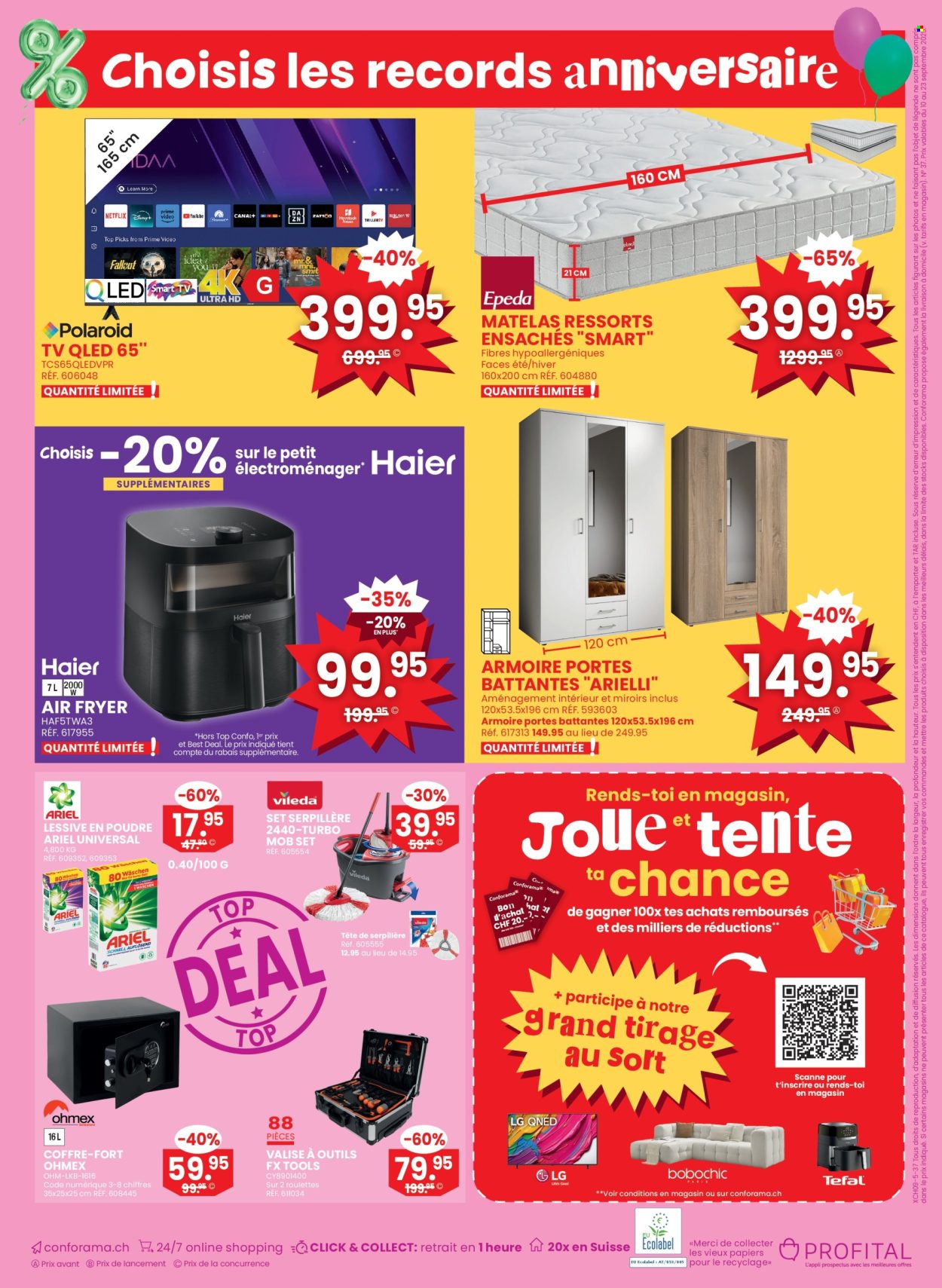 Catalogue Conforama - 10.9.2025 - 23.9.2025. Page 16. Page 16