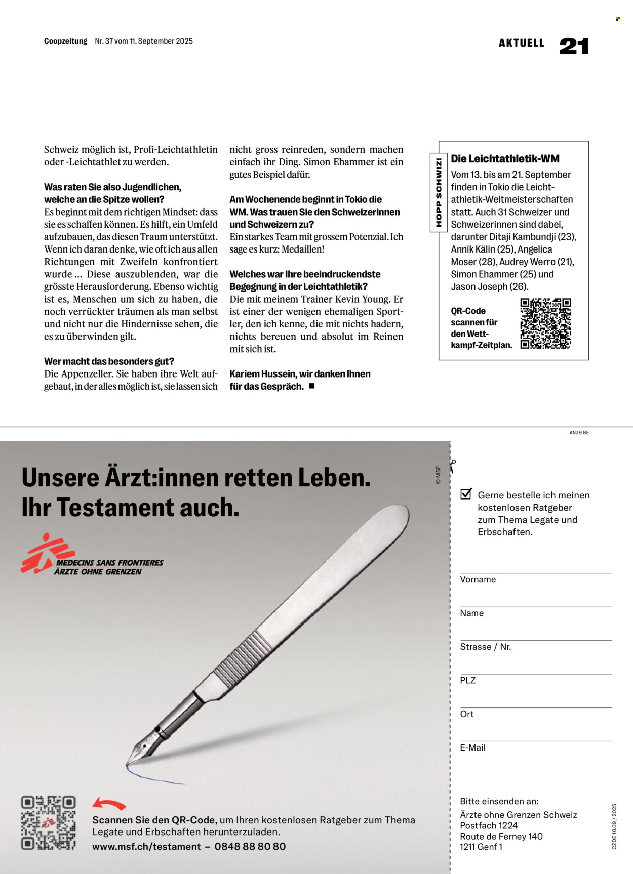Catalogue Coop - 11.9.2025 - 17.9.2025. Page 21. Page 21