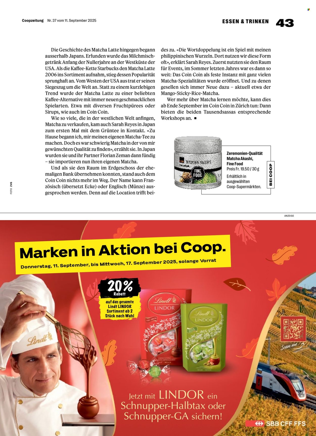 Catalogue Coop - 11.9.2025 - 17.9.2025. Page 43. Page 43