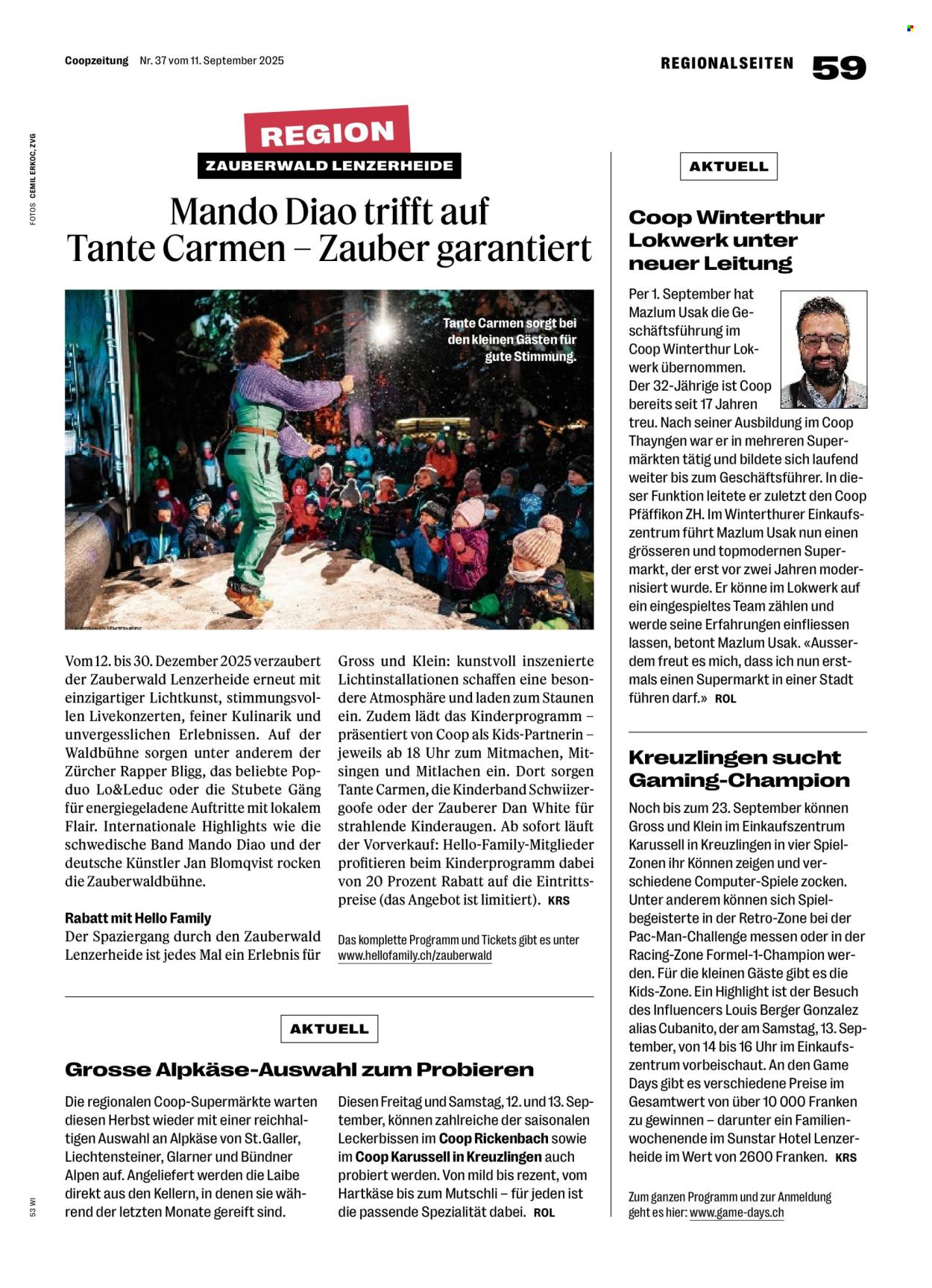 Catalogue Coop - 11.9.2025 - 17.9.2025. Page 59. Page 59