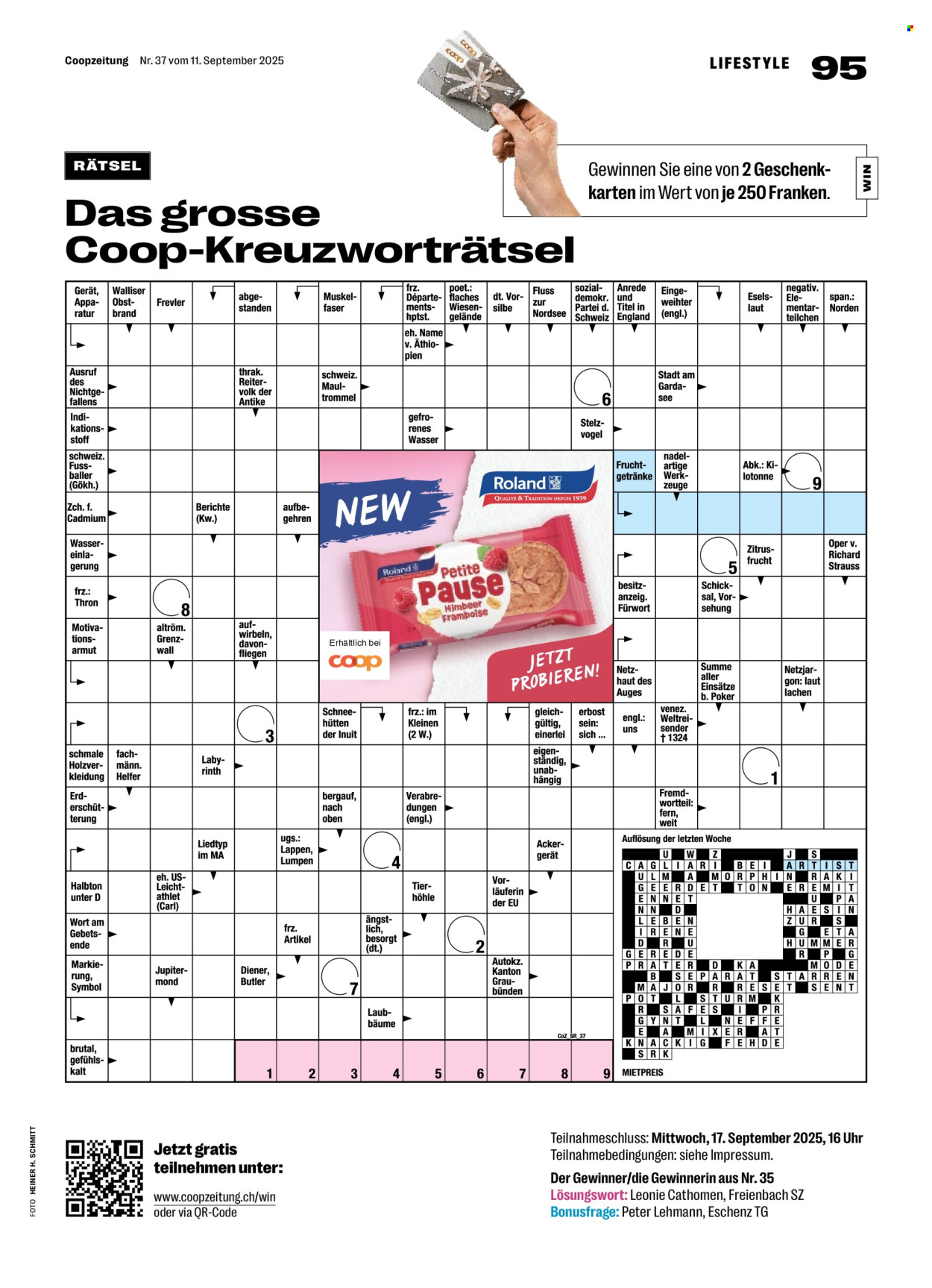 Catalogue Coop - 11.9.2025 - 17.9.2025. Page 95. Page 95