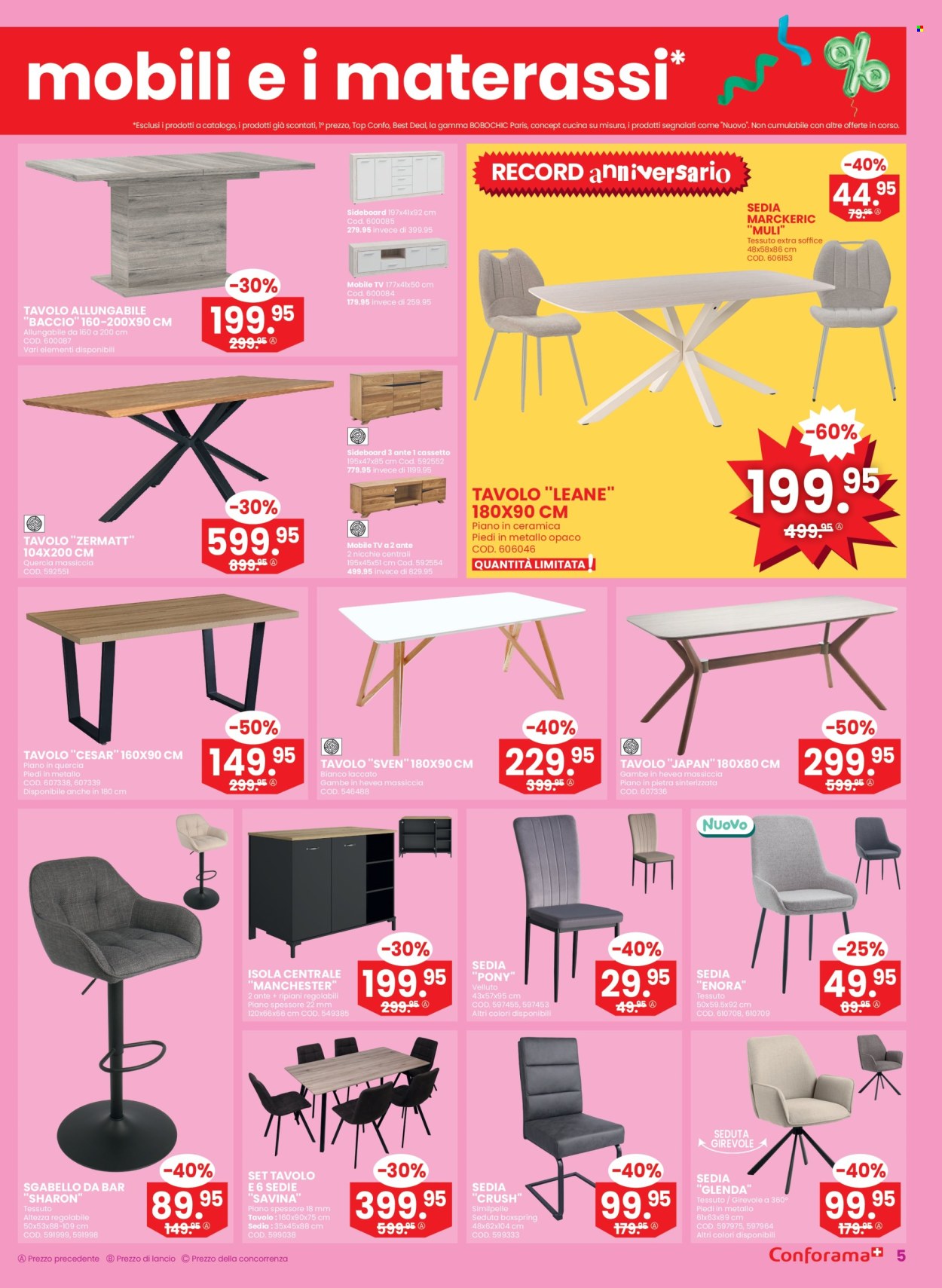 Catalogue Conforama - 10.9.2025 - 23.9.2025. Page 5. Page 5