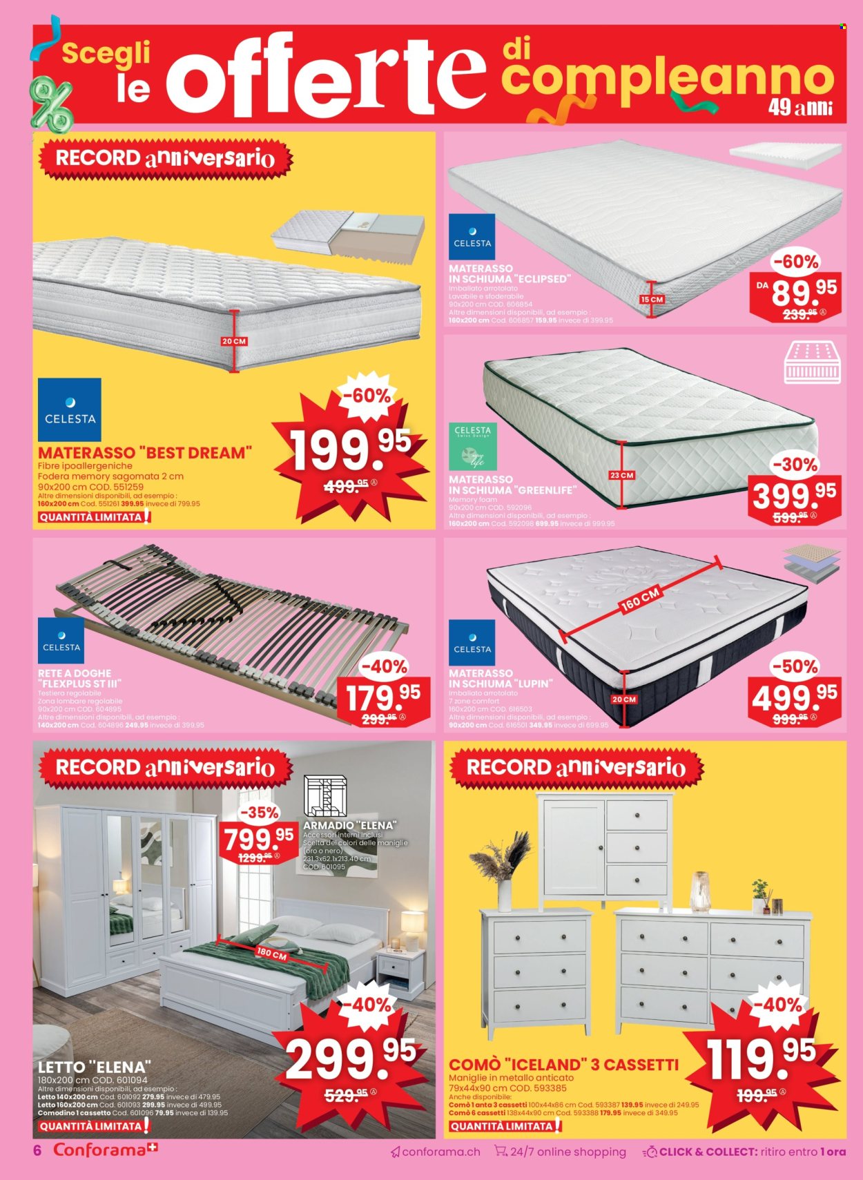 Catalogue Conforama - 10.9.2025 - 23.9.2025. Page 6. Page 6