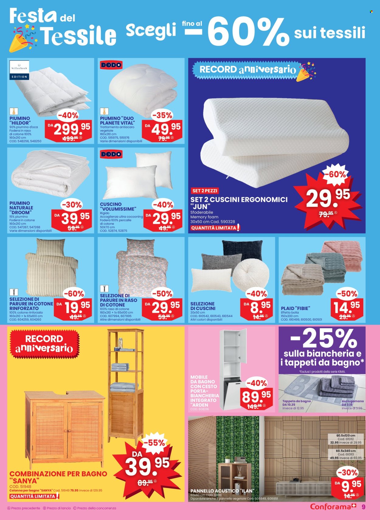 Catalogue Conforama - 10.9.2025 - 23.9.2025. Page 9. Page 9