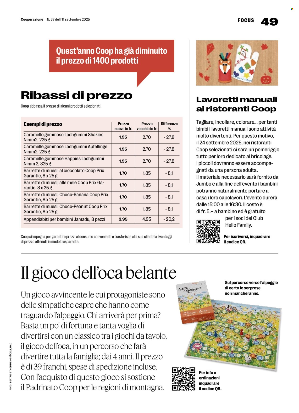 Catalogue Coop - 11.9.2025 - 17.9.2025. Page 49. Page 49