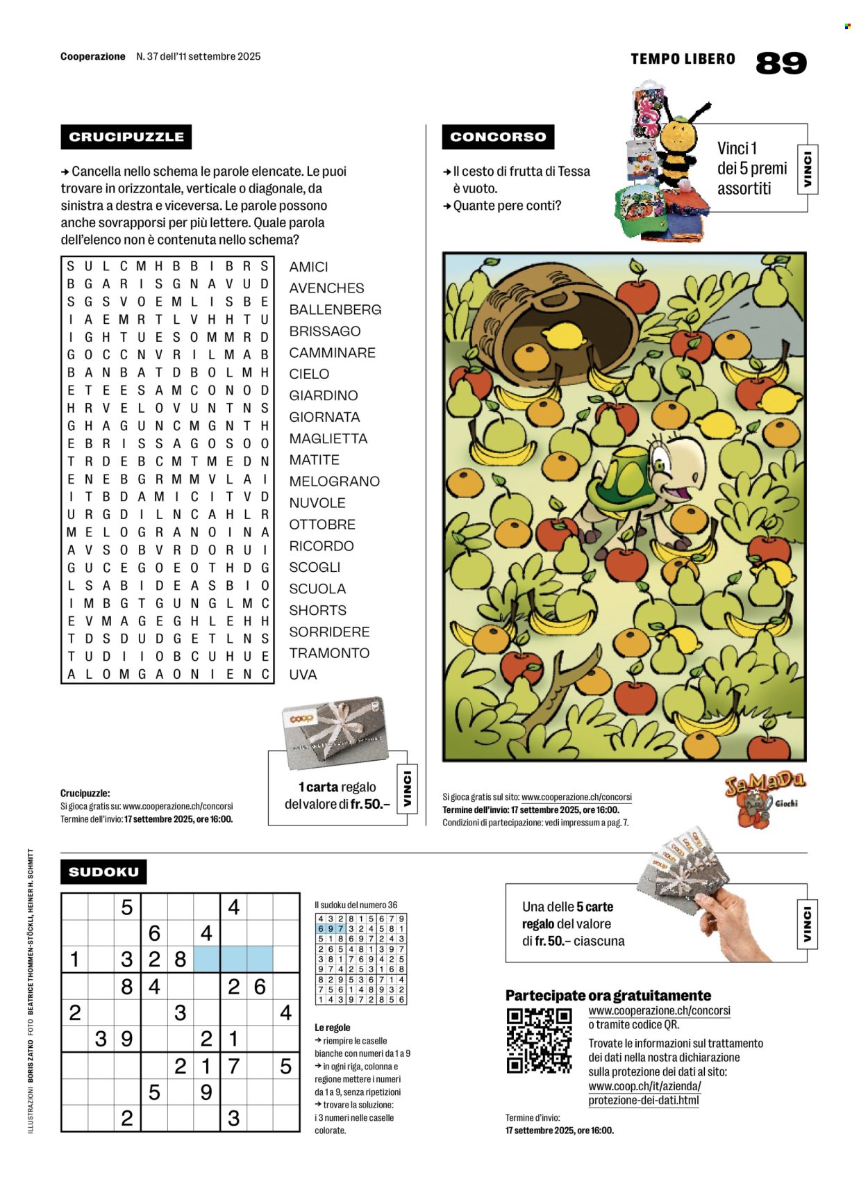 Catalogue Coop - 11.9.2025 - 17.9.2025. Page 89. Page 89