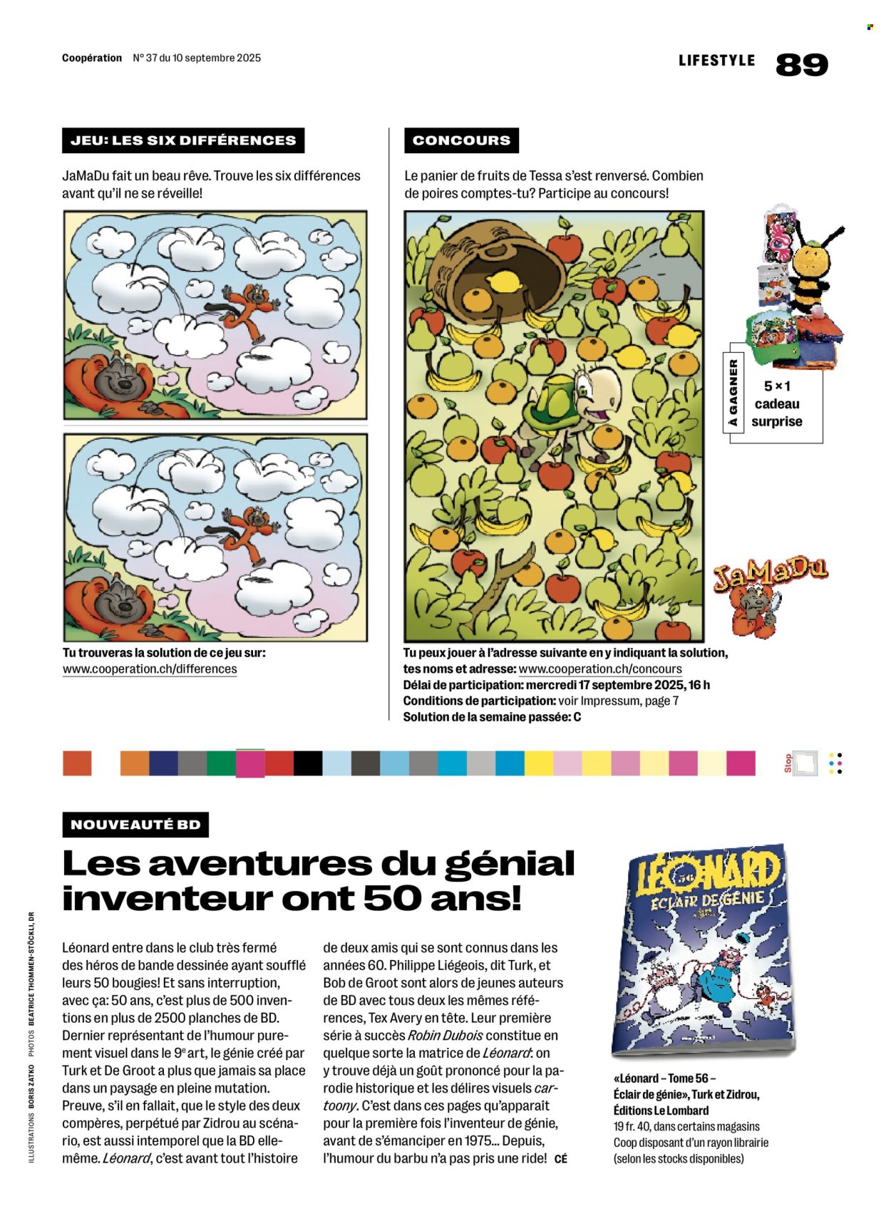 Catalogue Coop - 11.9.2025 - 17.9.2025. Page 89. Page 89