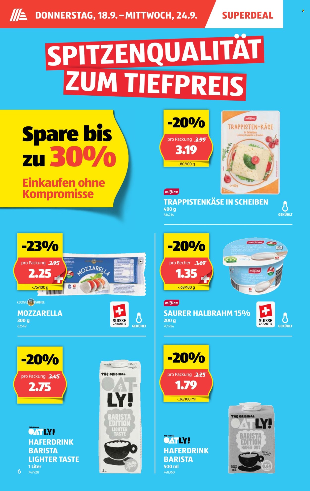 Catalogue Aldi - 18.9.2025 - 24.9.2025. Page 6. Page 6