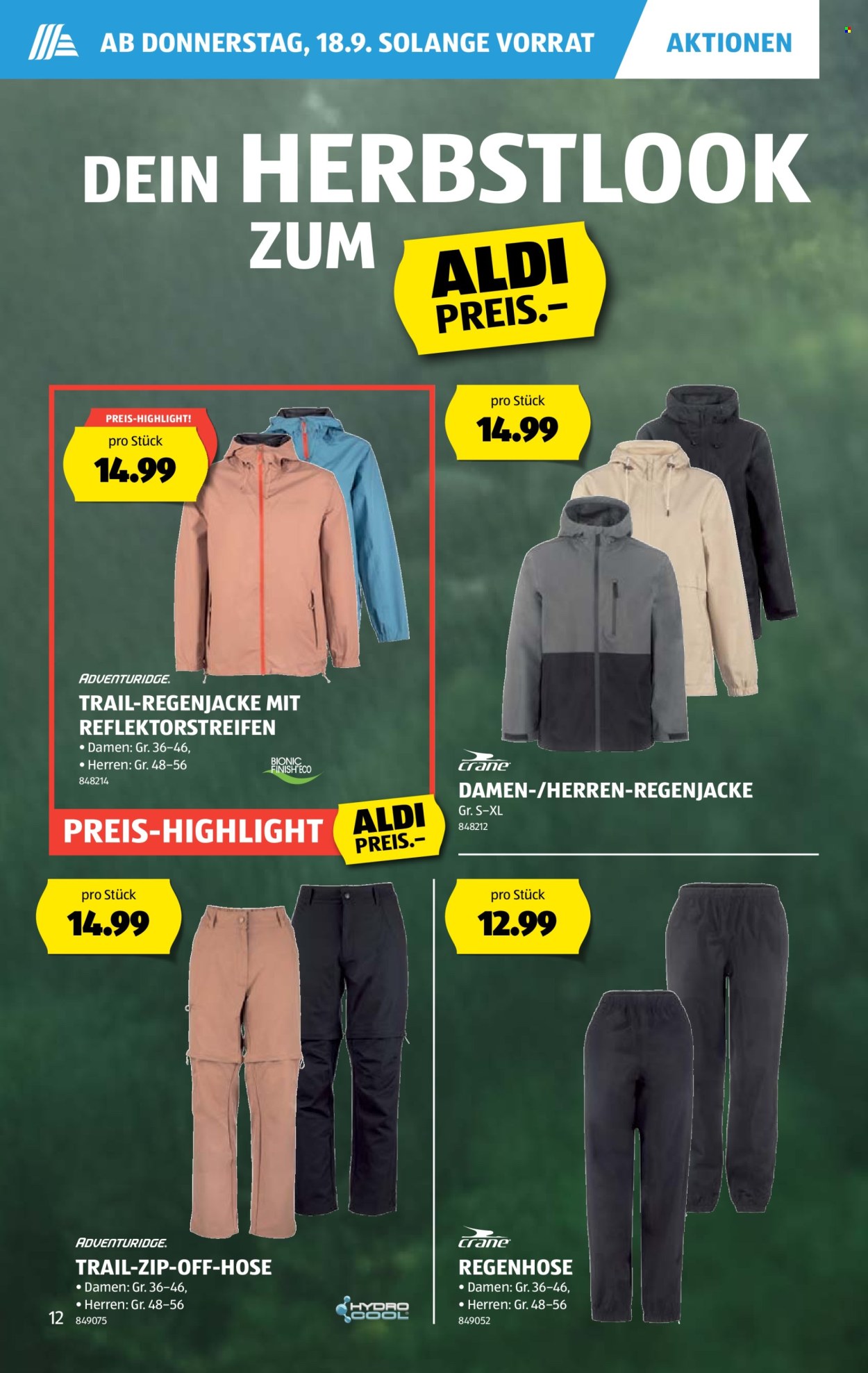 Catalogue Aldi - 18.9.2025 - 24.9.2025. Page 12. Page 12