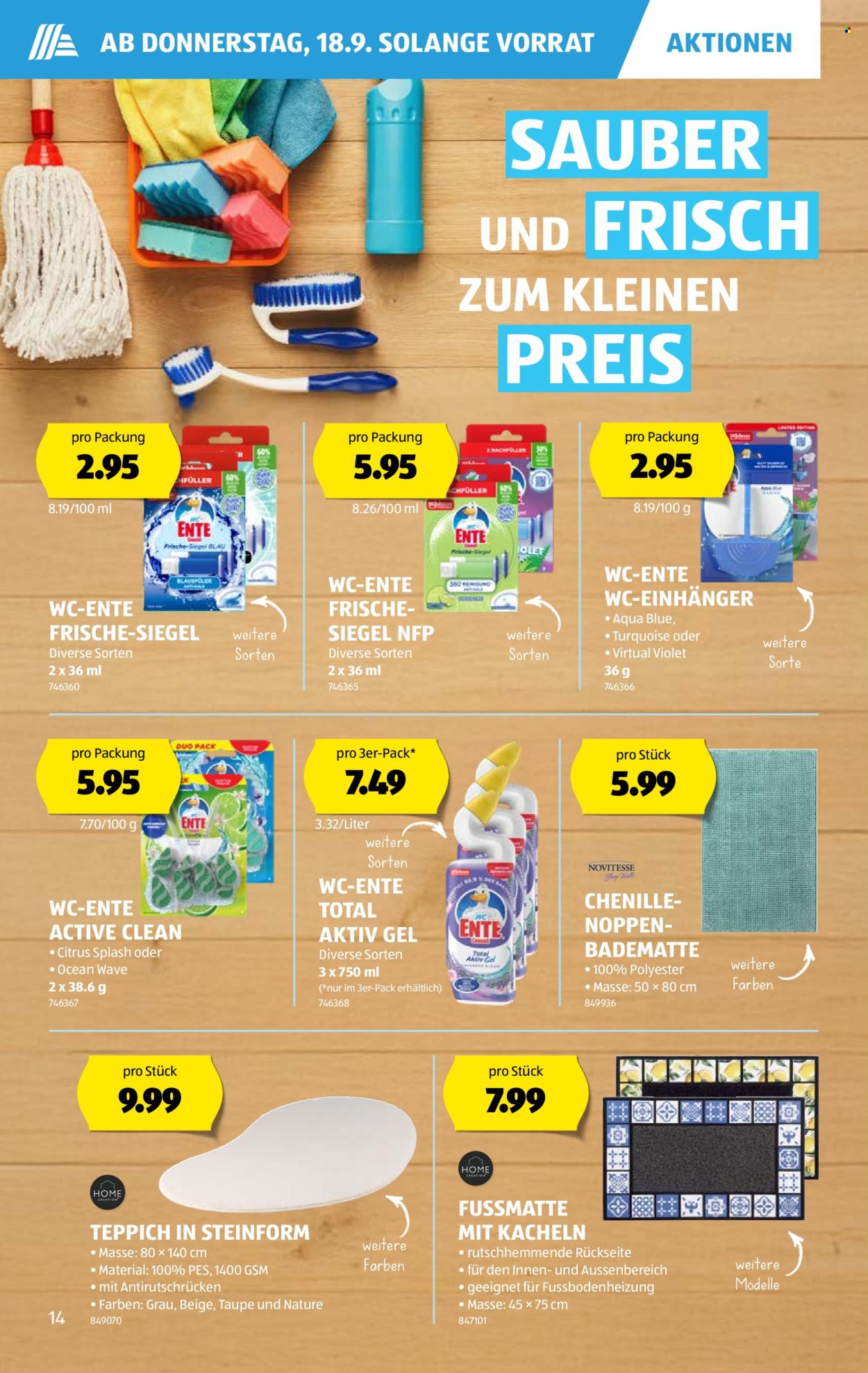 Catalogue Aldi - 18.9.2025 - 24.9.2025. Page 14. Page 14