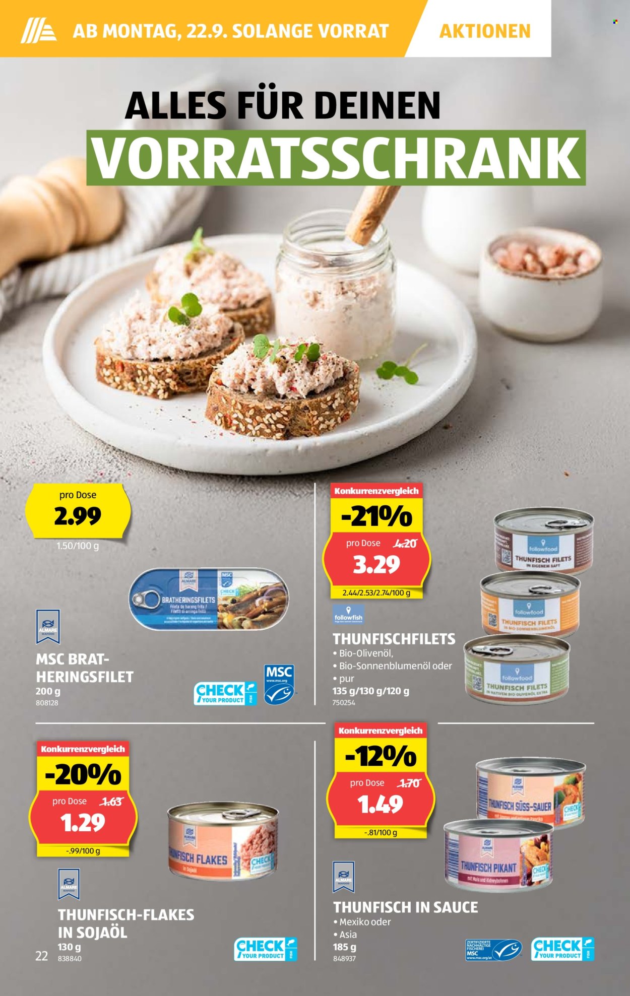 Catalogue Aldi - 18.9.2025 - 24.9.2025. Page 22. Page 22