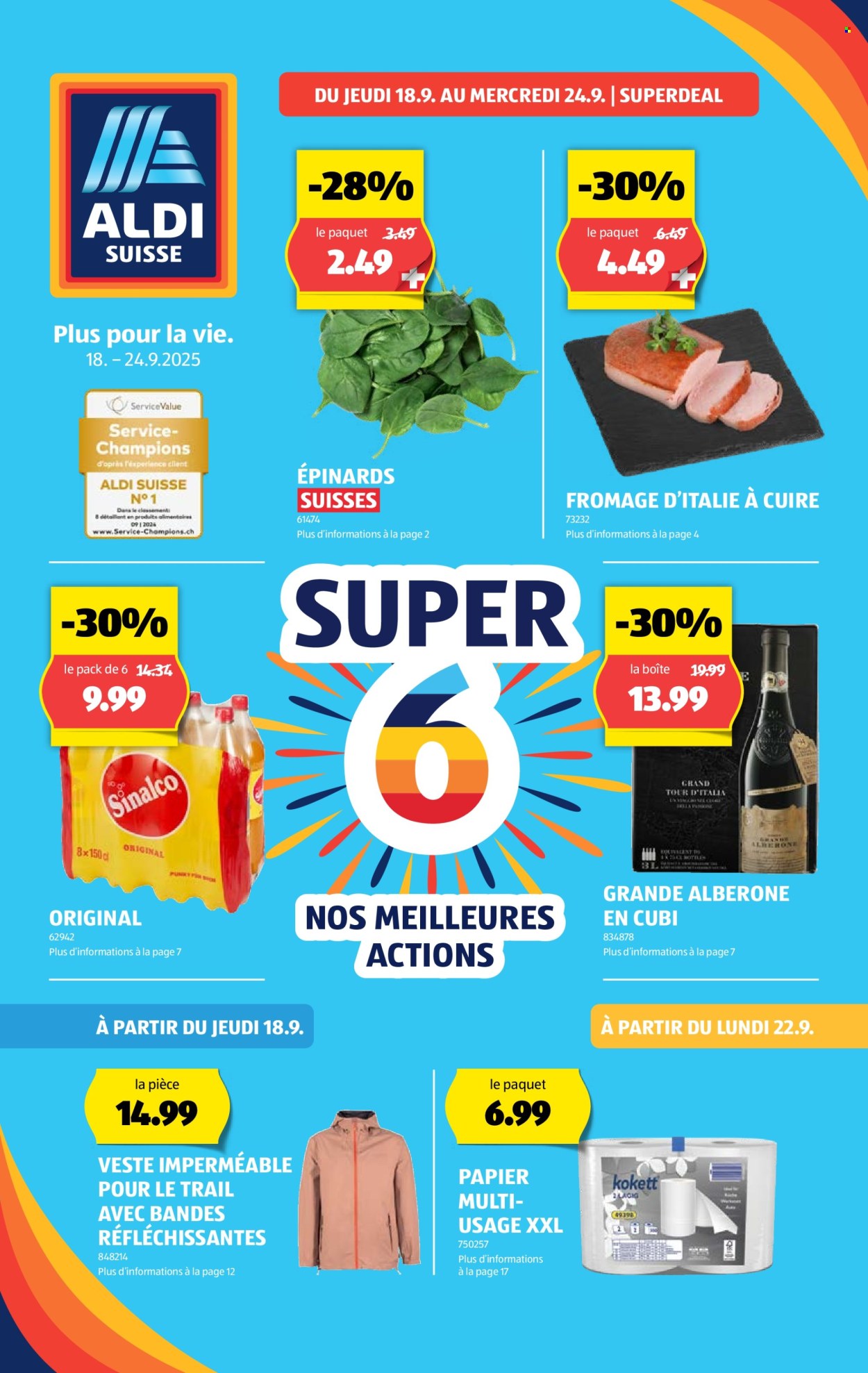 Catalogue Aldi - 18.9.2025 - 24.9.2025. Page 1. Page 1