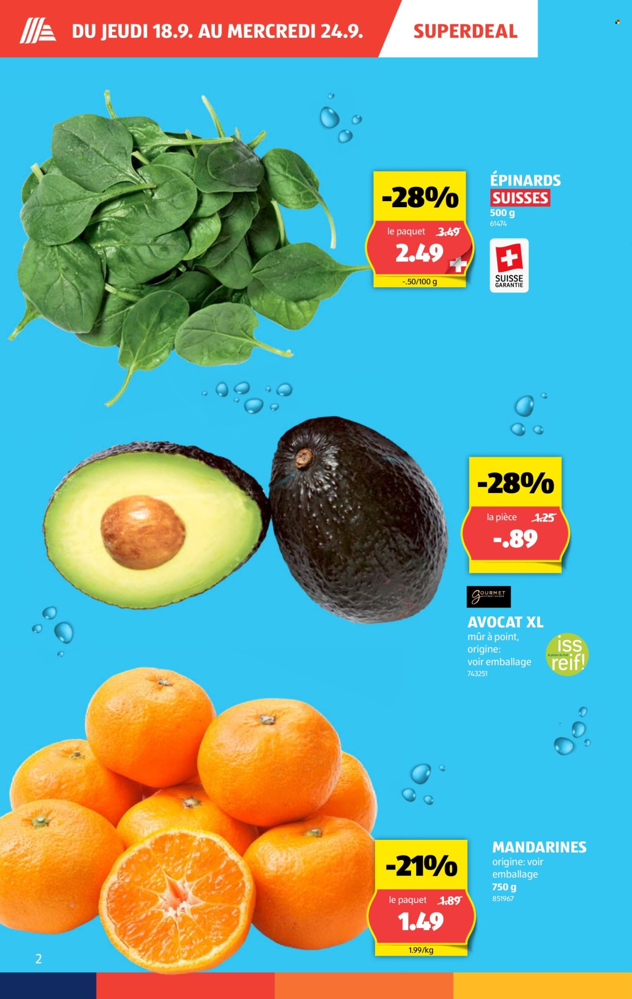 Catalogue Aldi - 18.9.2025 - 24.9.2025. Page 2. Page 2