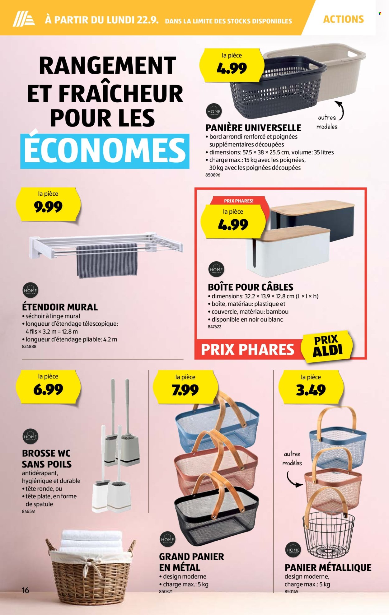 Catalogue Aldi - 18.9.2025 - 24.9.2025. Page 16. Page 16