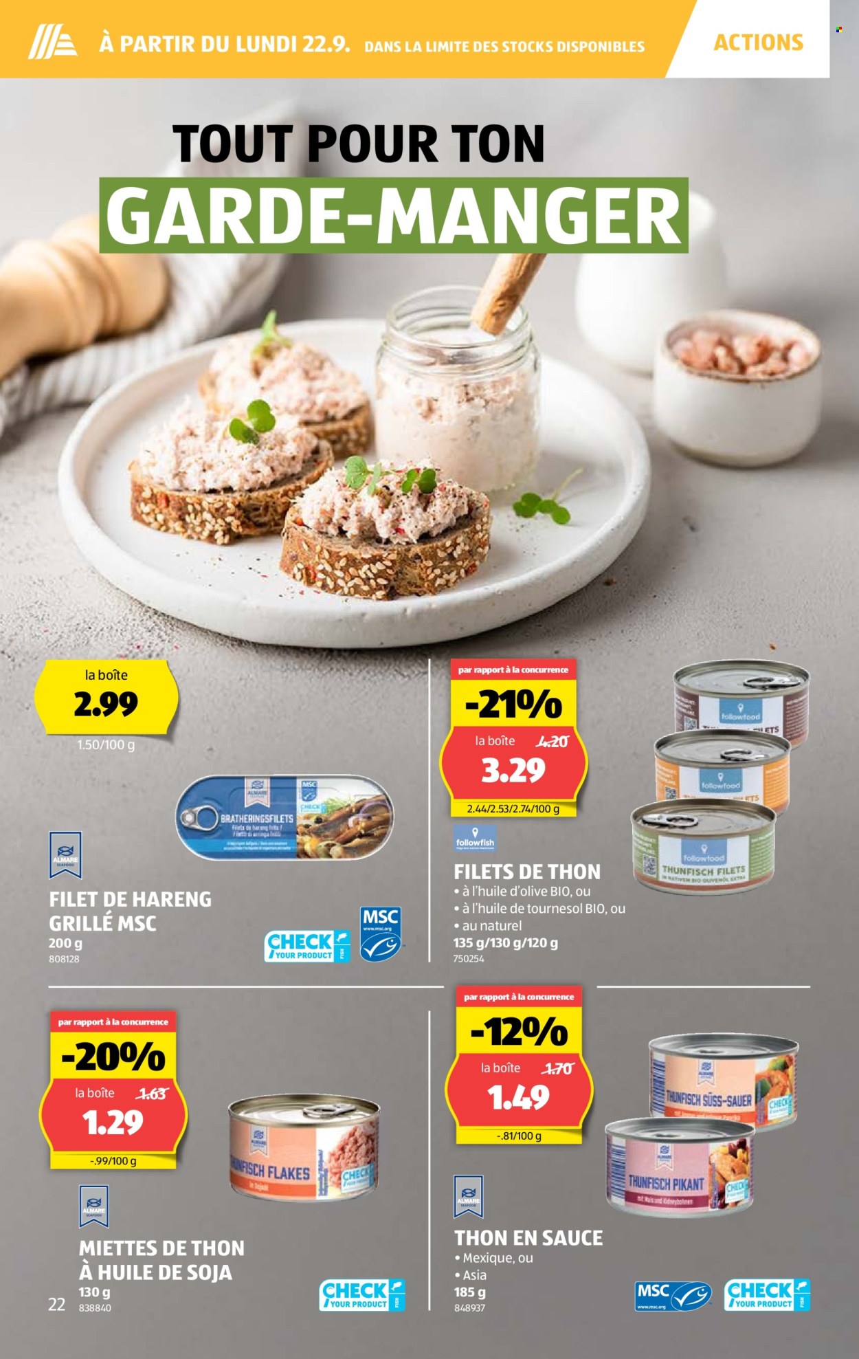 Catalogue Aldi - 18.9.2025 - 24.9.2025. Page 22. Page 22