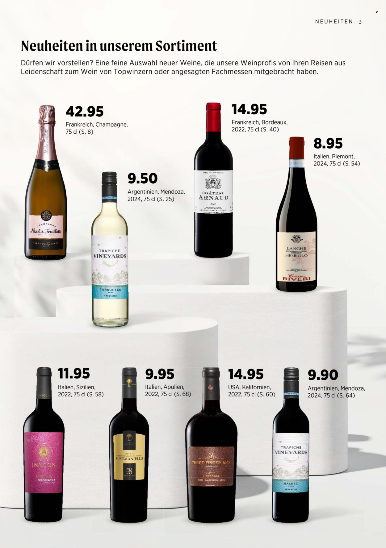 Catalogue Denner. Page 3. Page 3