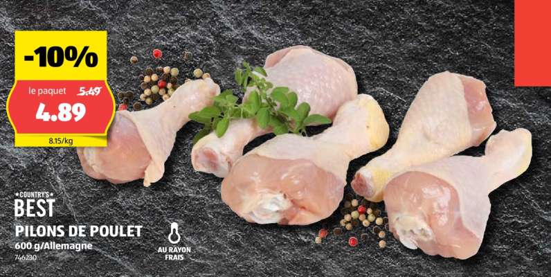 BEST PILONS DE POULET