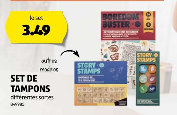 SET DE TAMPONS