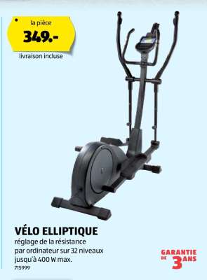 VÉLO ELLIPTIQUE