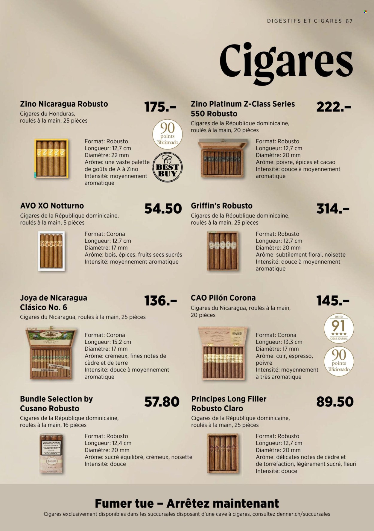 Catalogue Denner. Page 67. Page 67