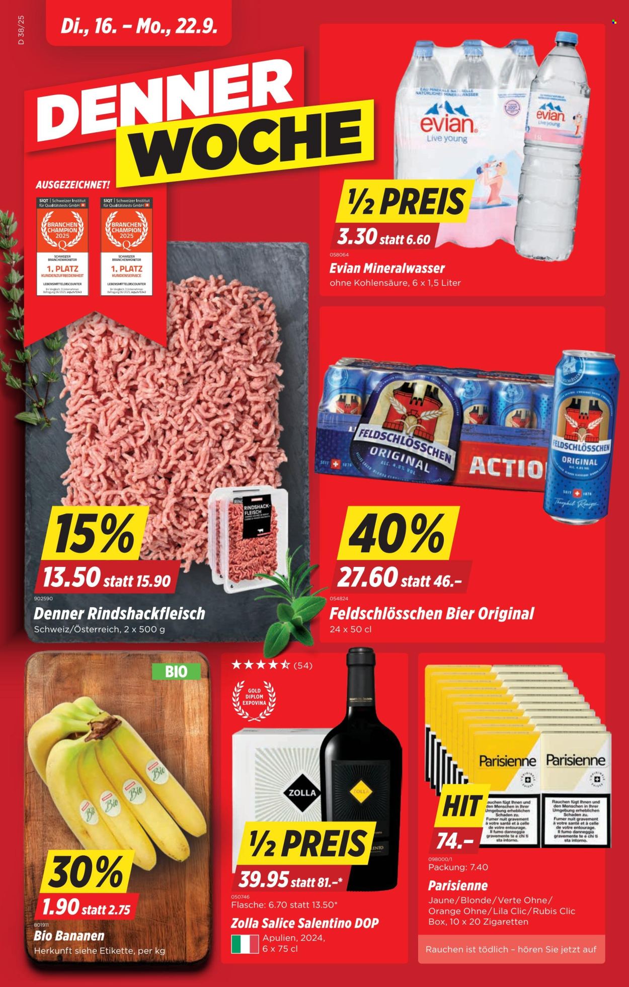 Catalogue Denner - 16.9.2025 - 22.9.2025. Page 1. Page 1