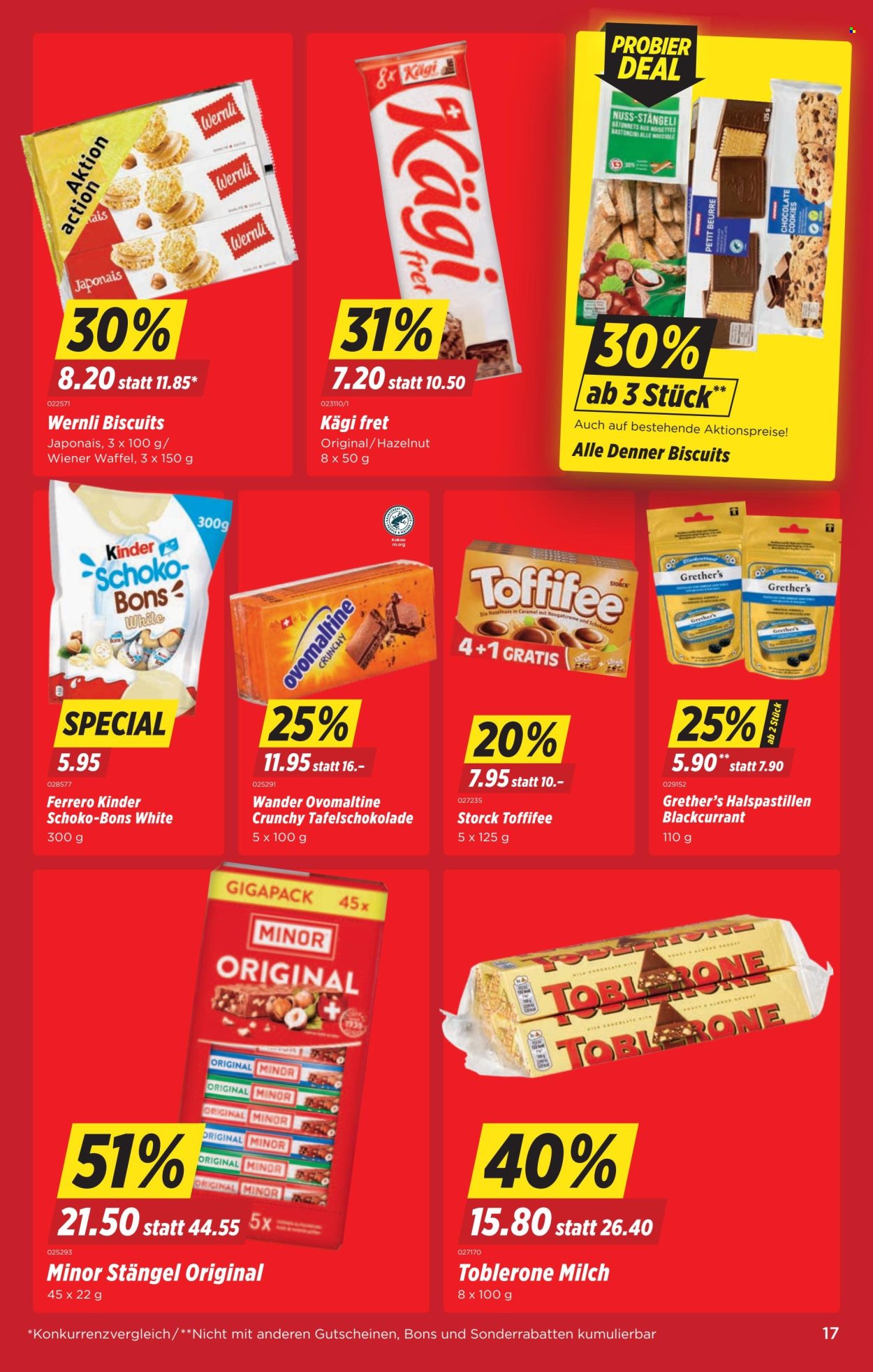 Catalogue Denner - 16.9.2025 - 22.9.2025. Page 17. Page 17