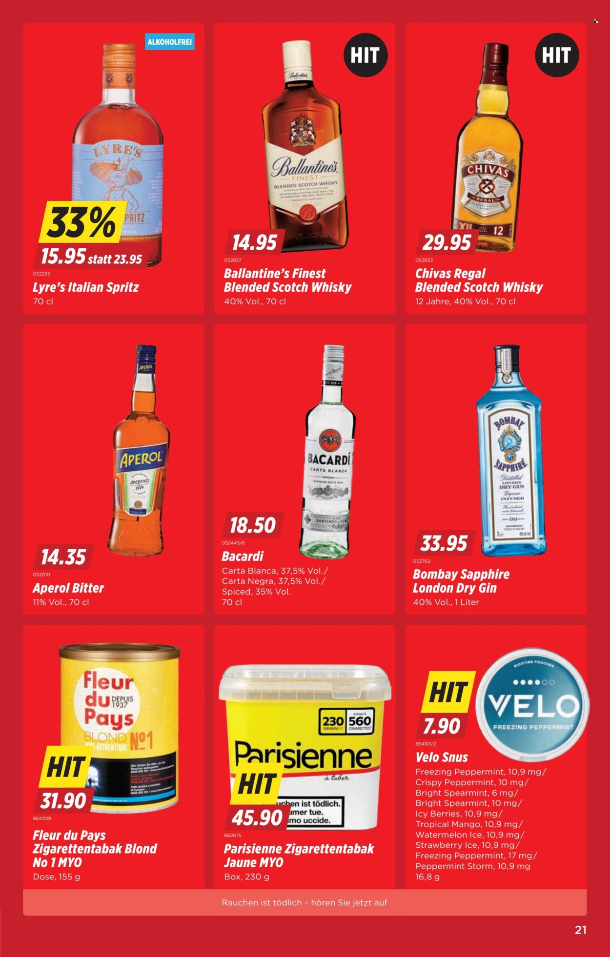 Catalogue Denner - 16.9.2025 - 22.9.2025. Page 21. Page 21