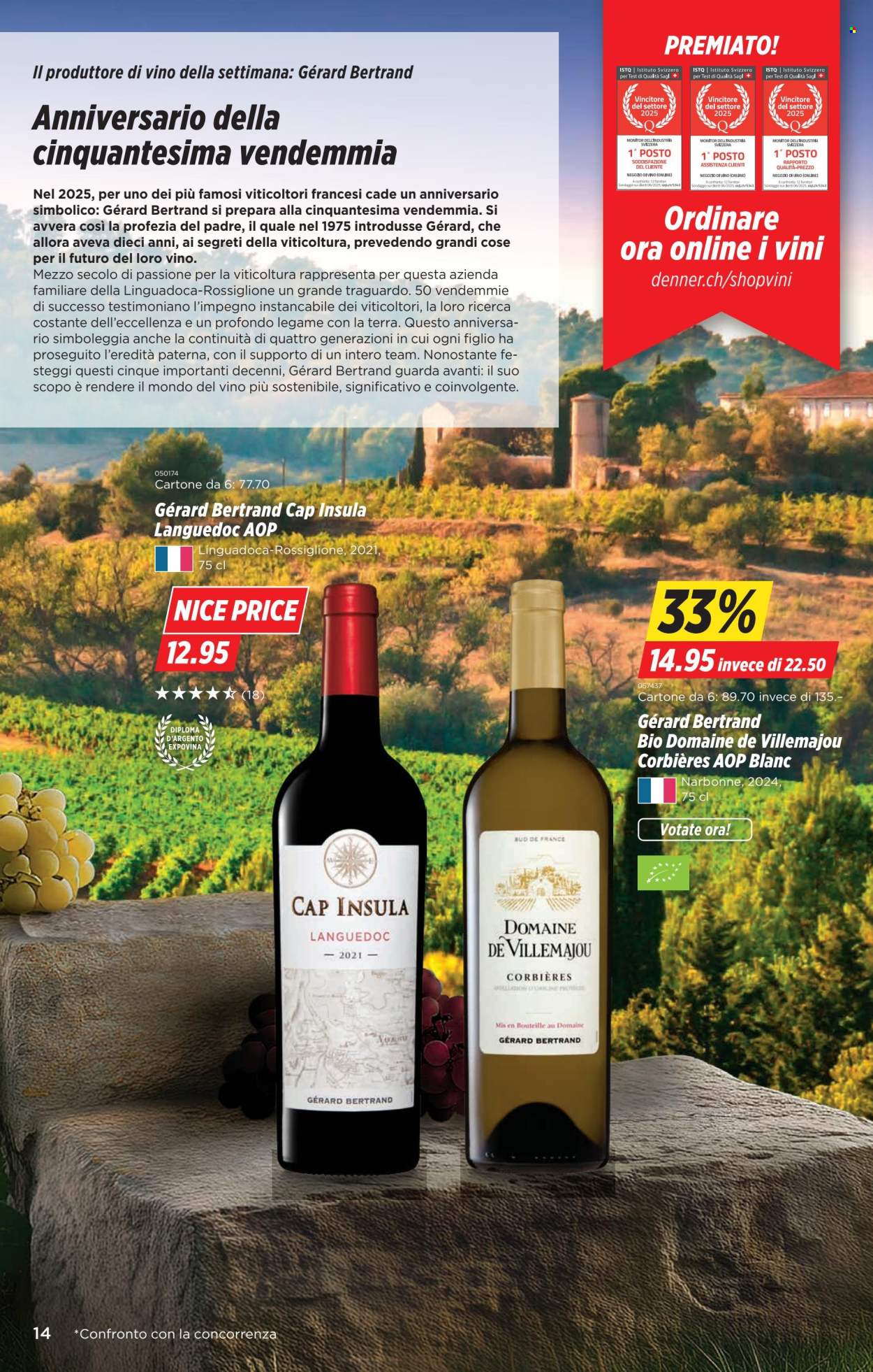 Catalogue Denner - 16.9.2025 - 22.9.2025. Page 14. Page 14