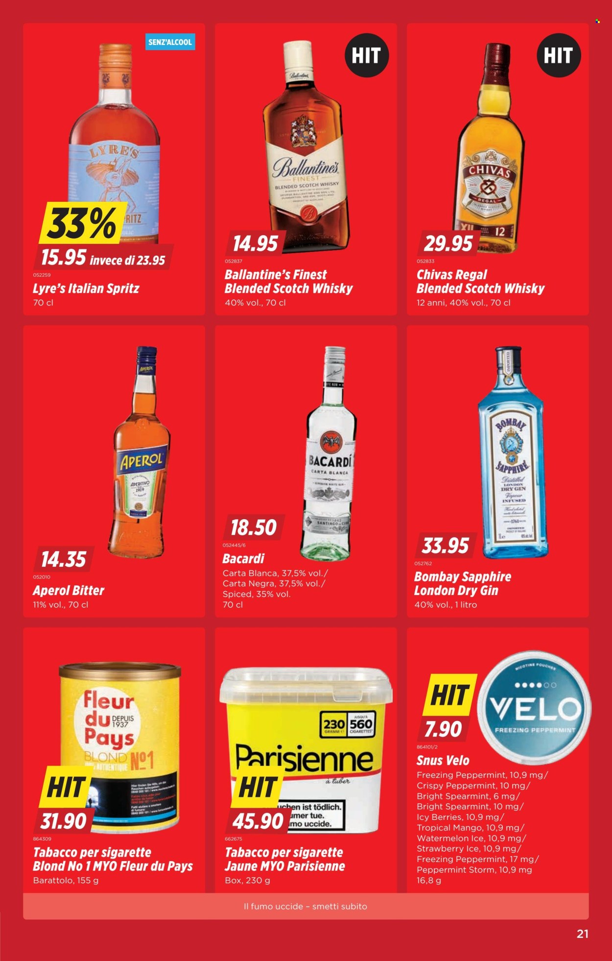 Catalogue Denner - 16.9.2025 - 22.9.2025. Page 21. Page 21