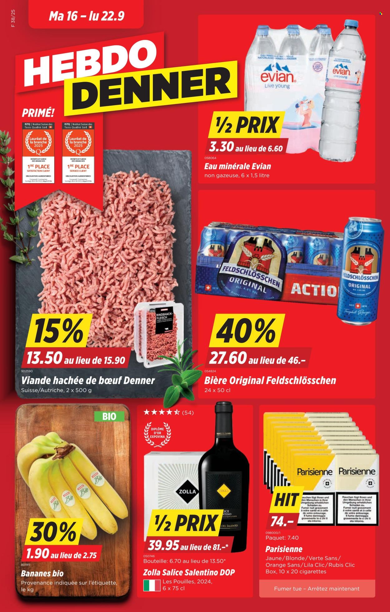 Catalogue Denner - 16.9.2025 - 22.9.2025. Page 1. Page 1