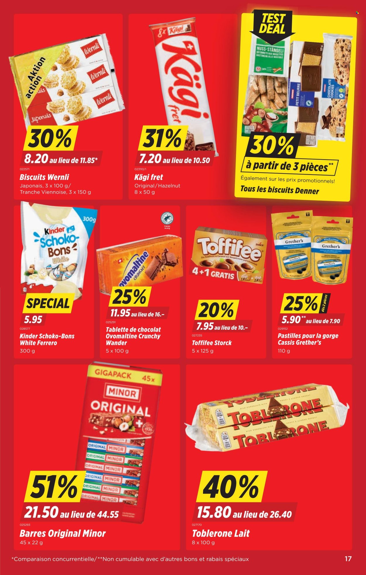 Catalogue Denner - 16.9.2025 - 22.9.2025. Page 17. Page 17