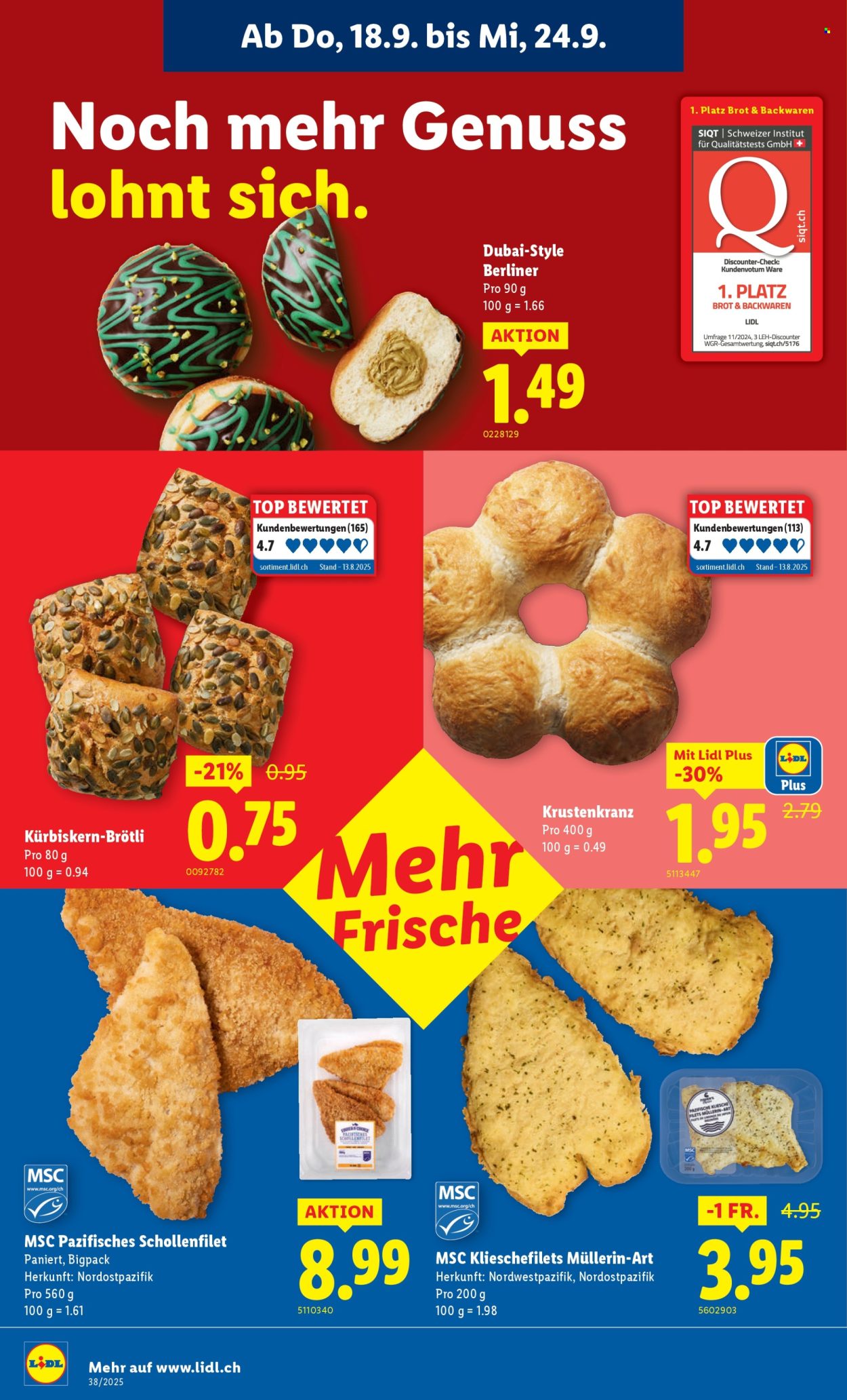 Catalogue Lidl - 18.9.2025 - 24.9.2025. Page 6. Page 6