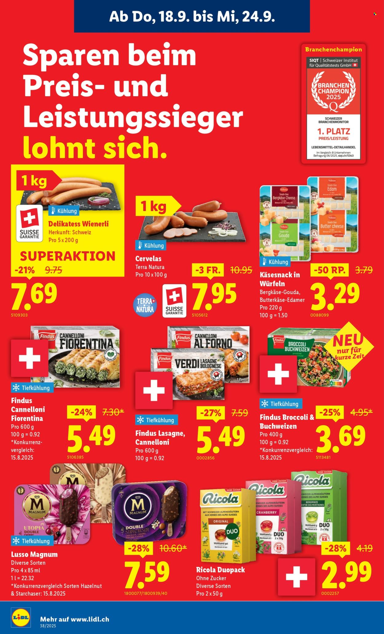 Catalogue Lidl - 18.9.2025 - 24.9.2025. Page 8. Page 8