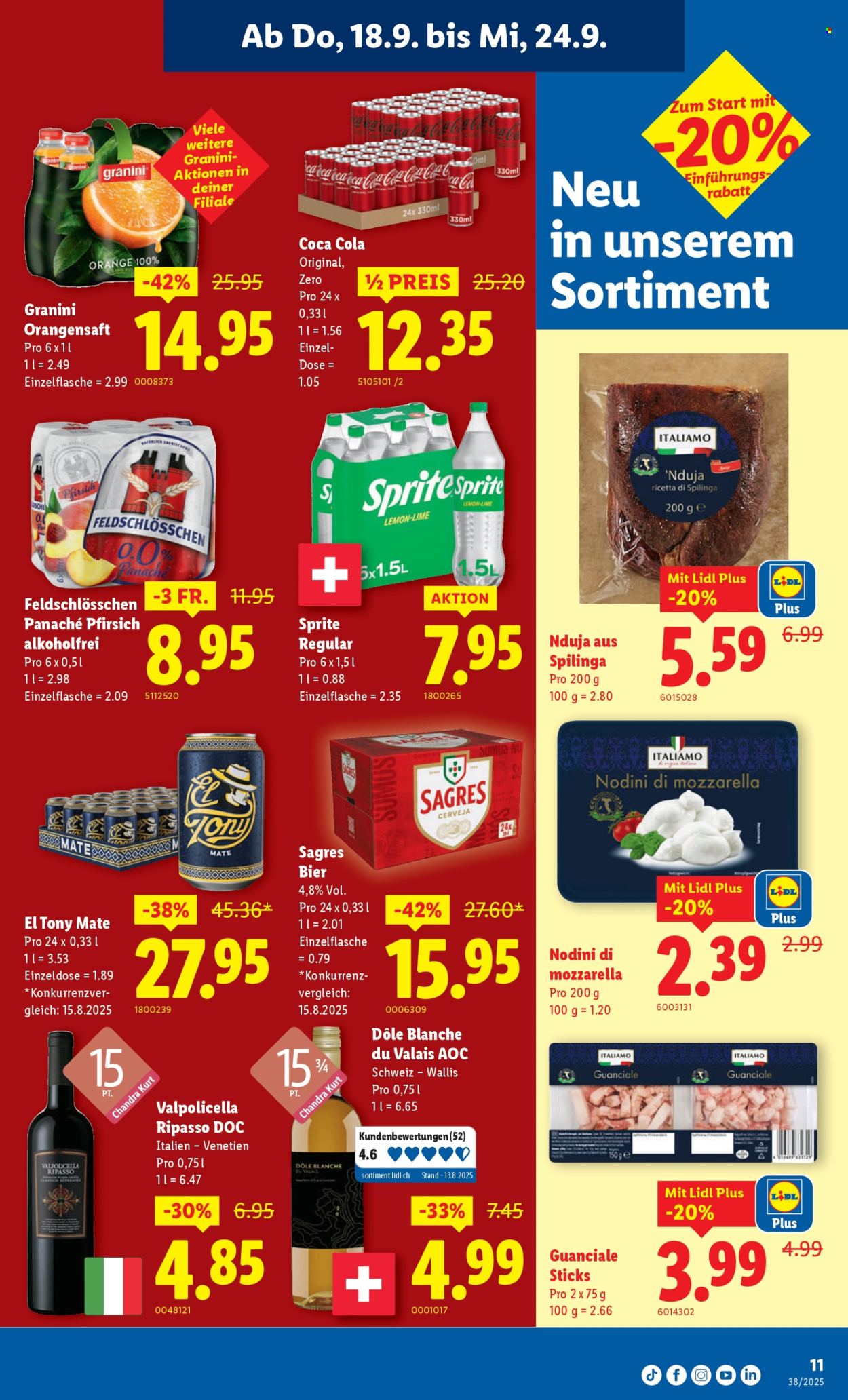 Catalogue Lidl - 18.9.2025 - 24.9.2025. Page 11. Page 11