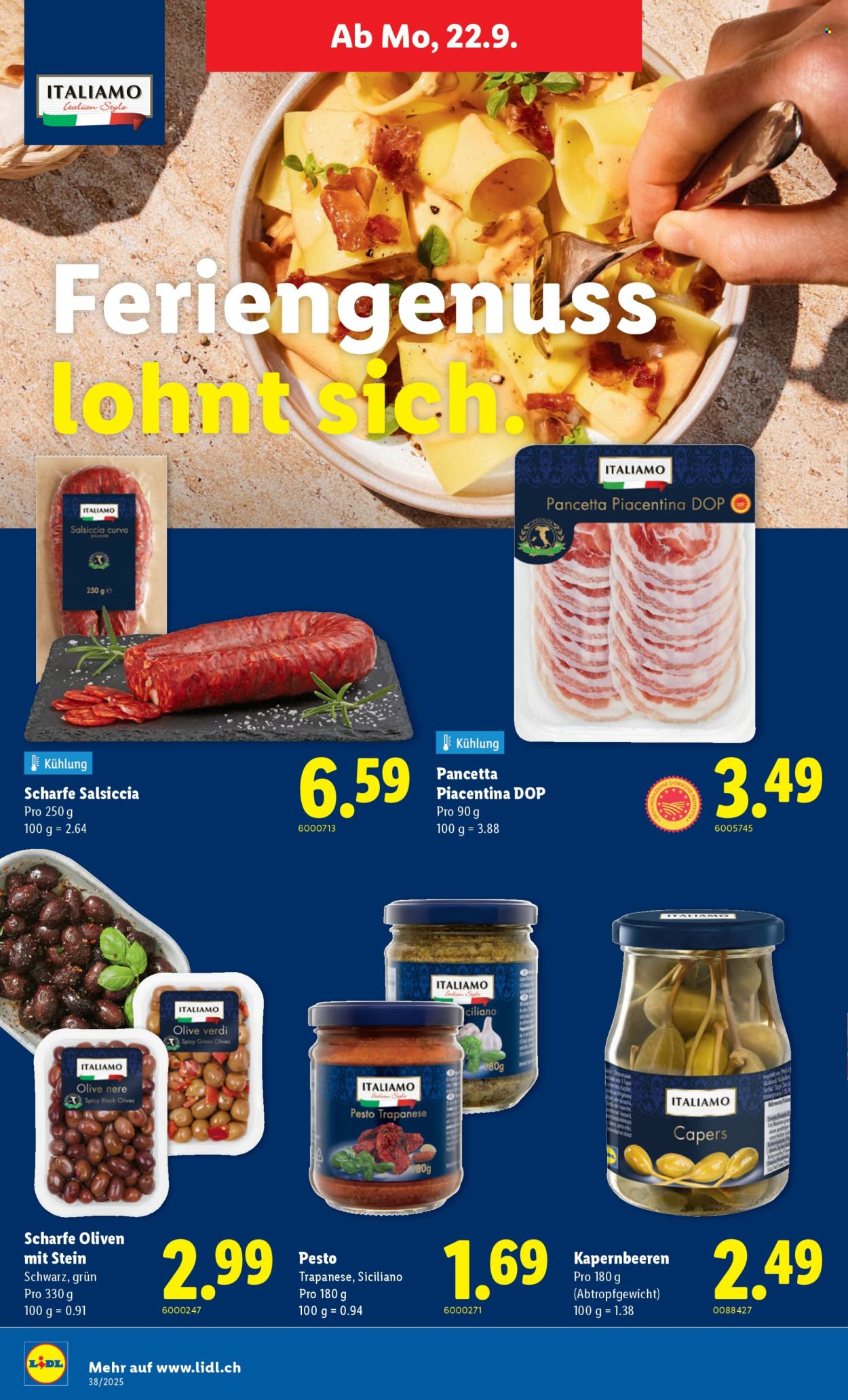 Catalogue Lidl - 18.9.2025 - 24.9.2025. Page 22. Page 22